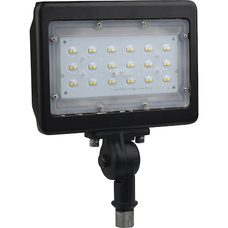 Nuvo LED Medium Flood Light, 30W, 3000K, Bronze Finish, 100V277V, Dimmable 65/534R1